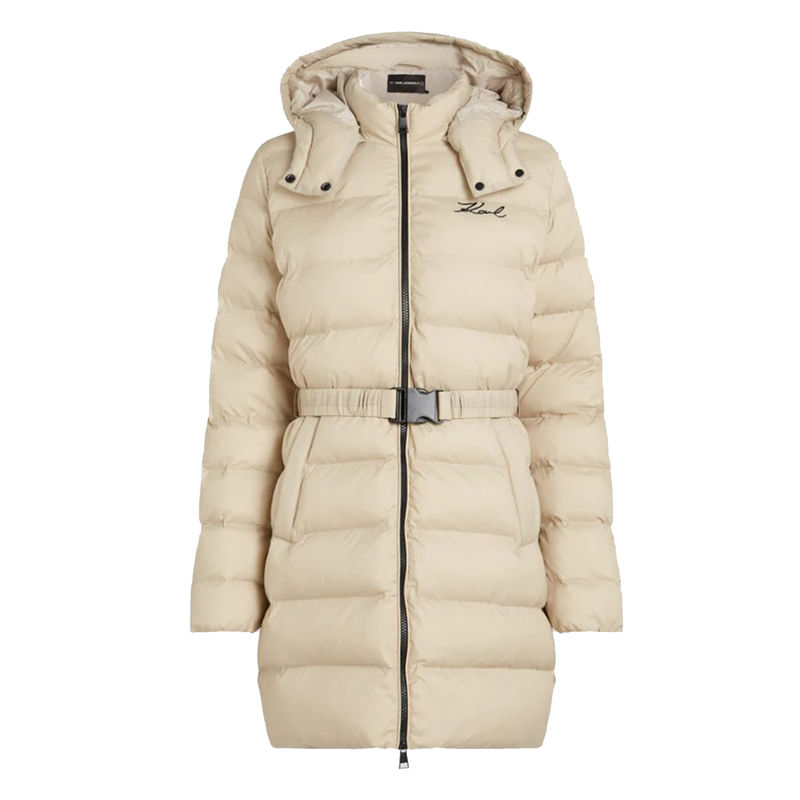 Ženski mantil Karl Lagerfeld lightweight long puffer