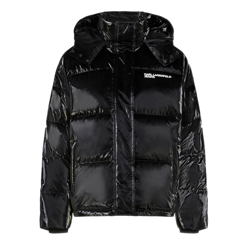 Ženska zimska jakna Karl Lagerfeld pearlized puffer