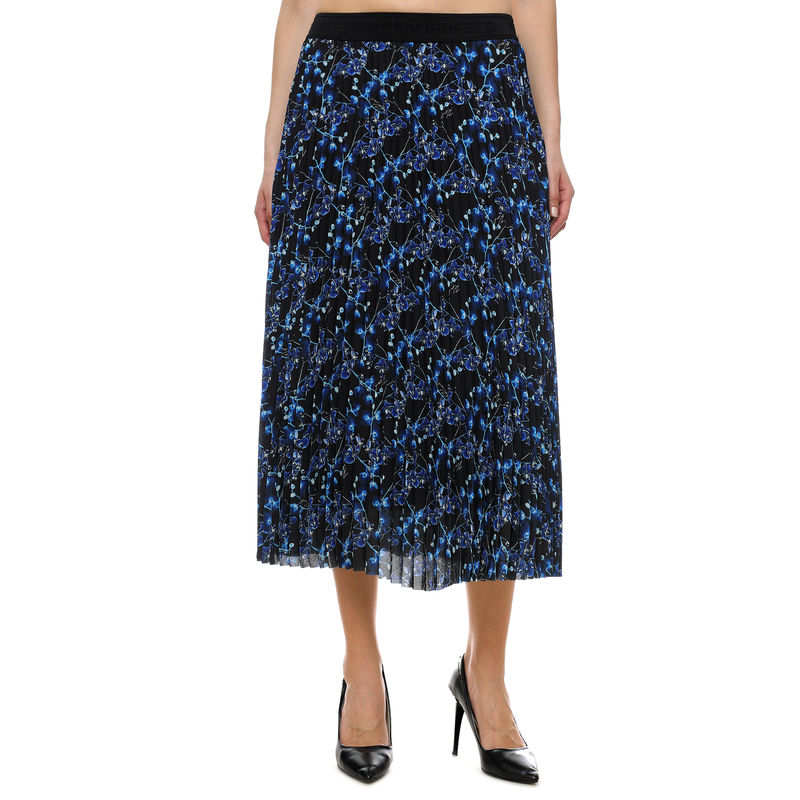 Ženska suknja Karl Lagerfeld Orchid Print Skirt
