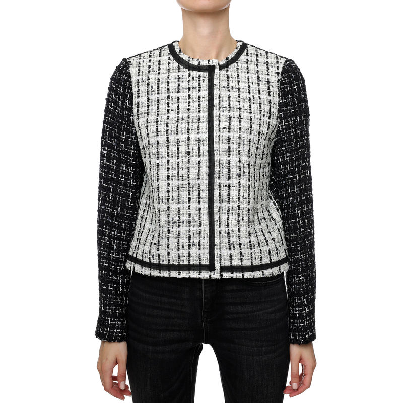 Ženski sako Karl Lagerfeld Bi-Colour Boucle Jacket