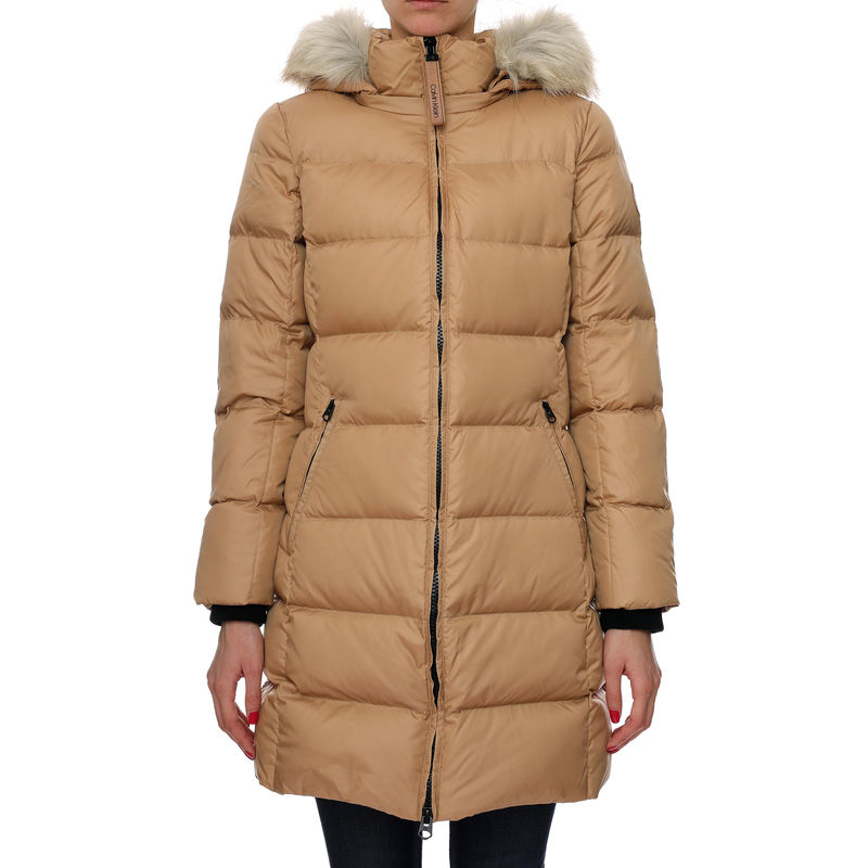 Ženska zimska jakna Calvin Klein ESSENTIAL REAL DOWN COAT