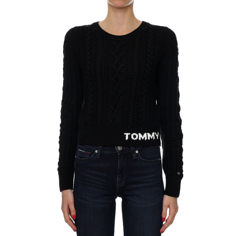 Ženski džemper Tommy Hilfiger TJW CABLE SWEATER