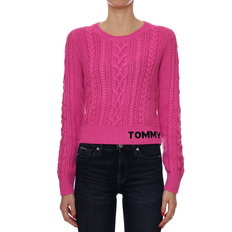 Ženski džemper Tommy Hilfiger TJW CABLE SWEATER