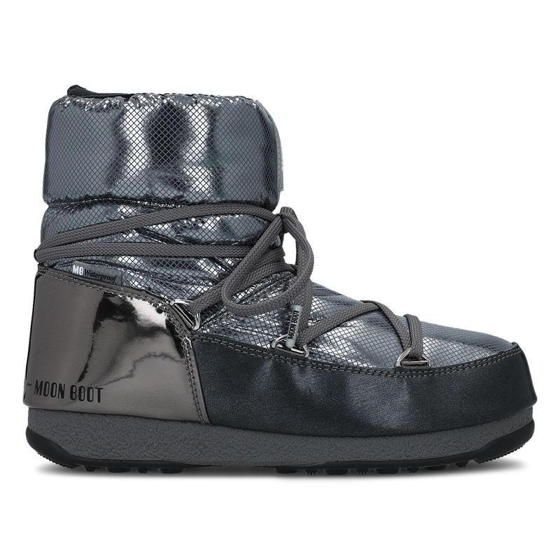 Ženske čizme Moon Boot LOW ST.MORITZ WP METAL GUN