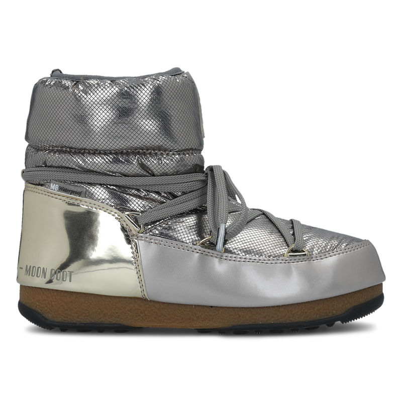 Ženske čizme Moon Boot LOW ST.MORITZ WP PLATINUM