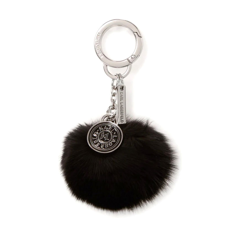 Ženski privezak Karl Lagerfeld K/circle faux fur keychain