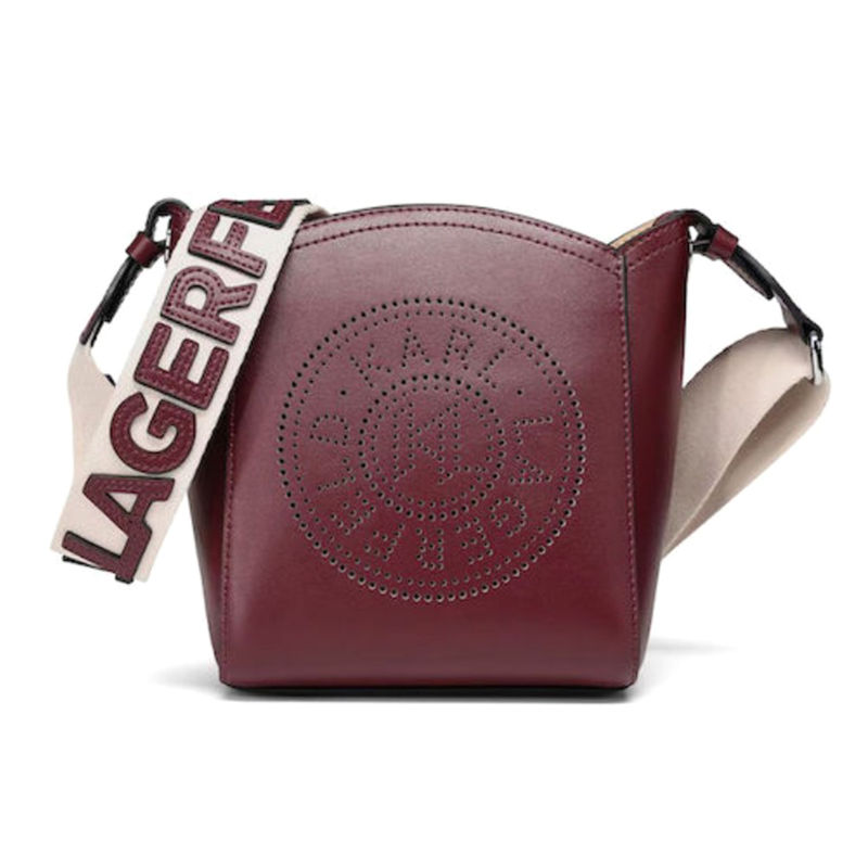 Ženska torba Karl Lagerfeld K/circle sm bucket perforated