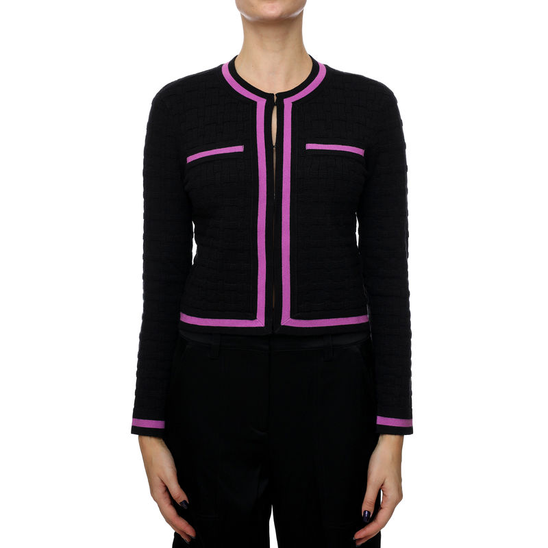 Ženski džemper Karl Lagerfeld Textured Classic Knit Cardigan