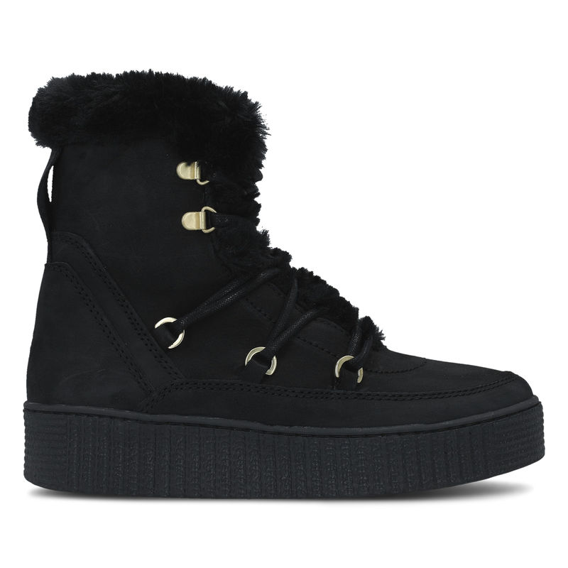 enske izme Tommy Hilfiger WARM LINED LACE UP BOOTIE
