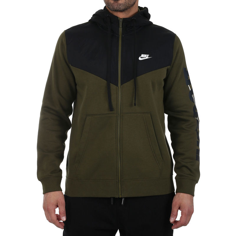 Muški duks Nike NSW HBR+ HOODIE FZ FLC