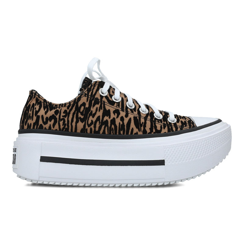 Ženske patike Chuck Taylor all star lift double stack platform leopard