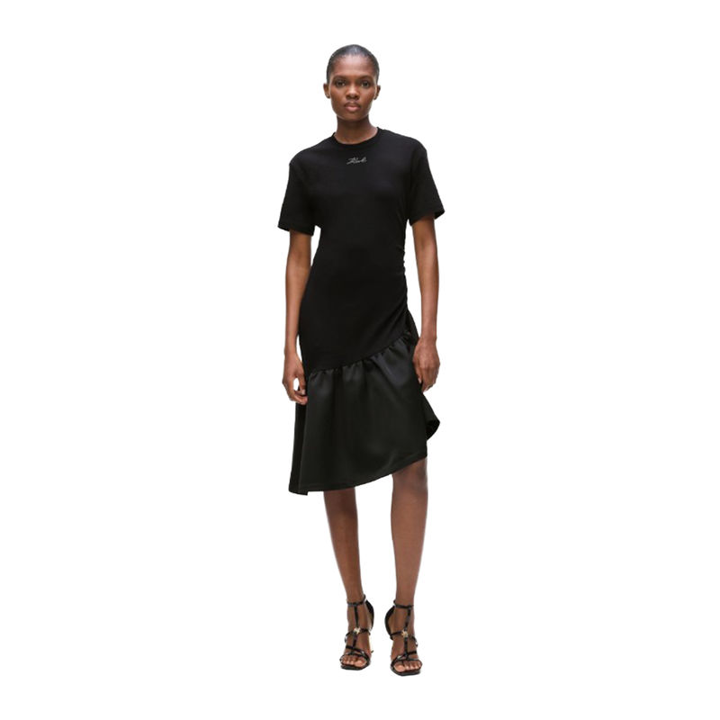 Ženska haljina Karl Lagerfeld frill t-shirt dress