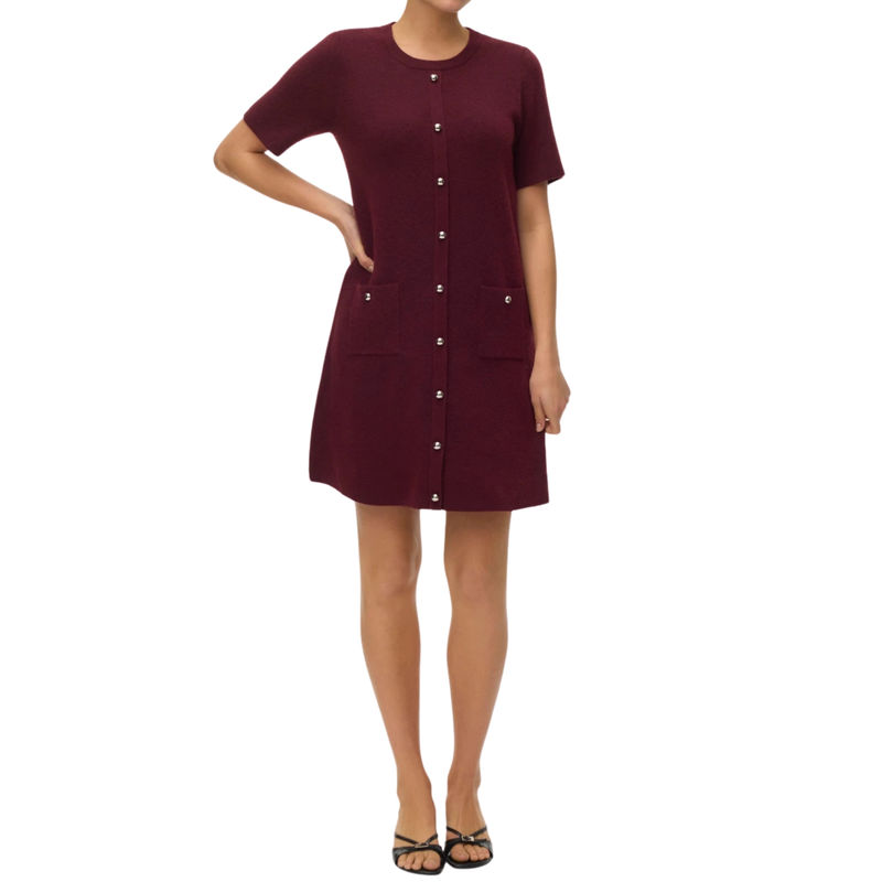 Ženska haljina Vero Moda Johanna o-neck dress