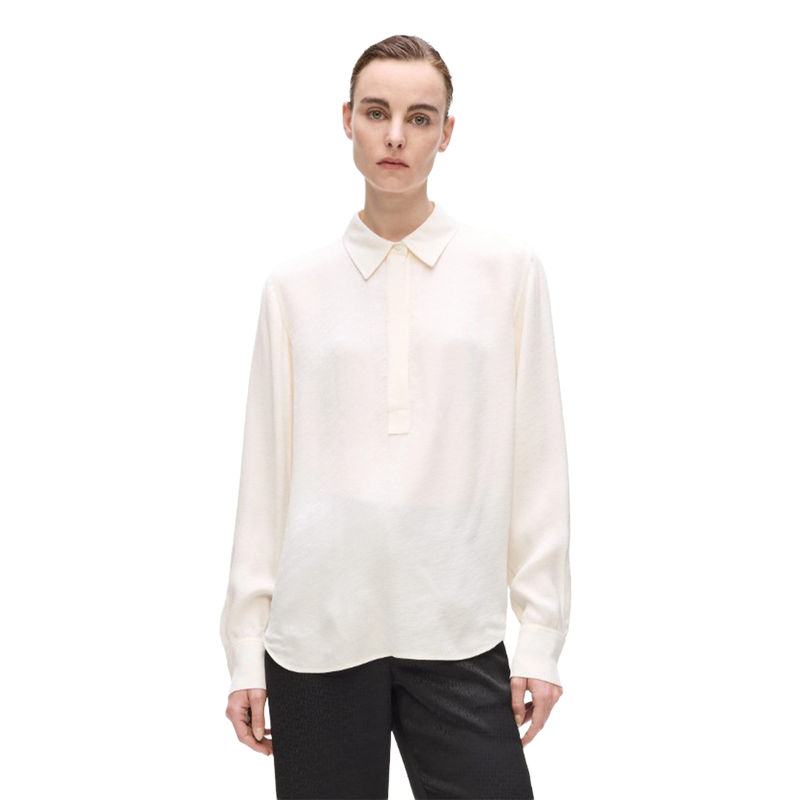Ženska košulja Karl Lagerfeld Logo jacquard fluid blouse