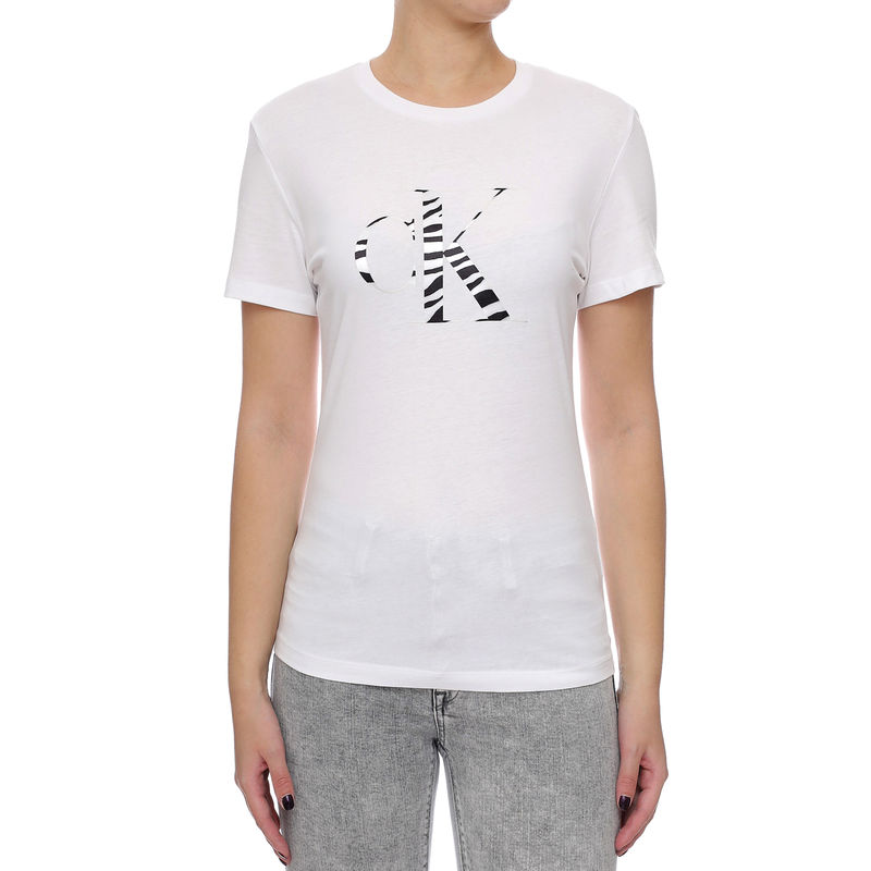 Ženska majica Calvin Klein ZEBRA CK TEE