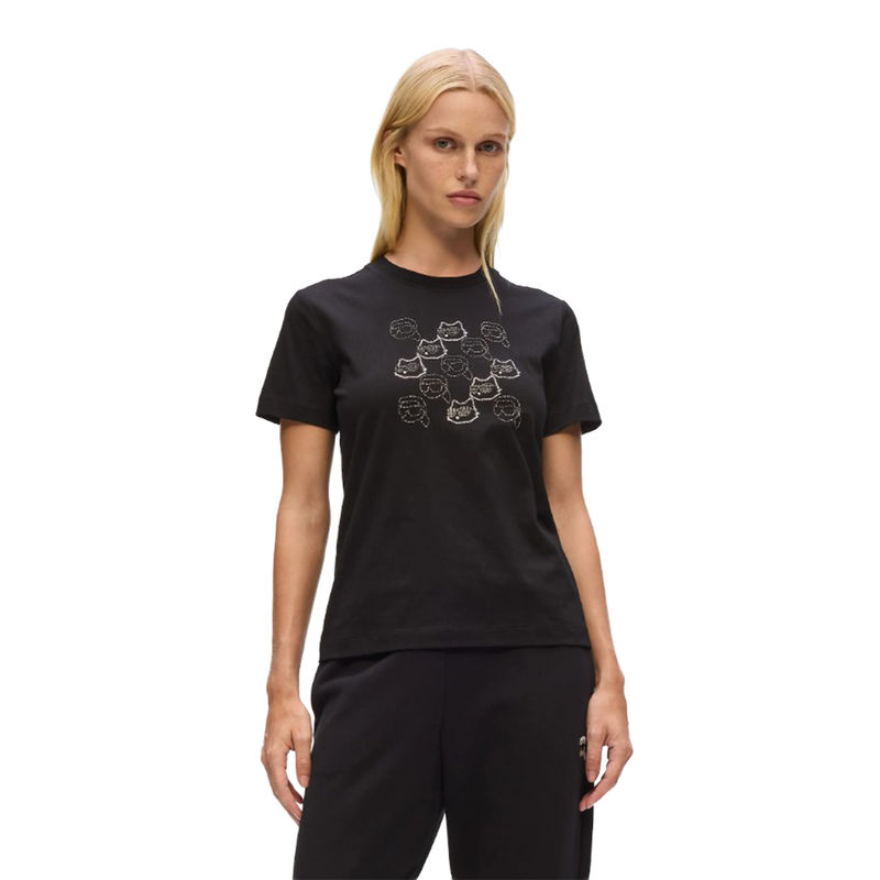 Ženska majica Karl Lagerfeld ikon seasonal rs t-shirt gift