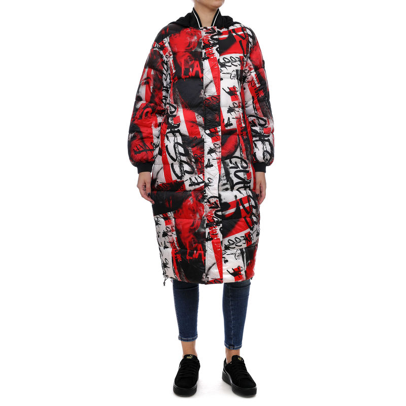 Ženska jakna Guess REBECCA REVERSIBLE LONG BOMBER