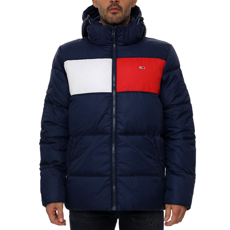 Muška zimska jakna Tommy Hilfiger-COLORBLOCK PADDED JACKET