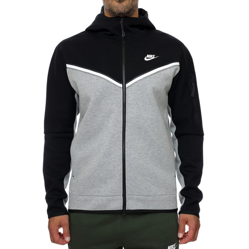 Muški duks Nike M NSW TCH FLC HOODIE FZ WR