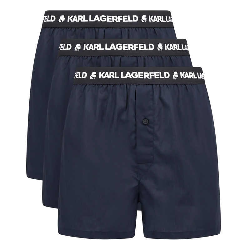 Muški veš Karl Lagerfeld Woven Boxer Shorts (Pack Of 3)