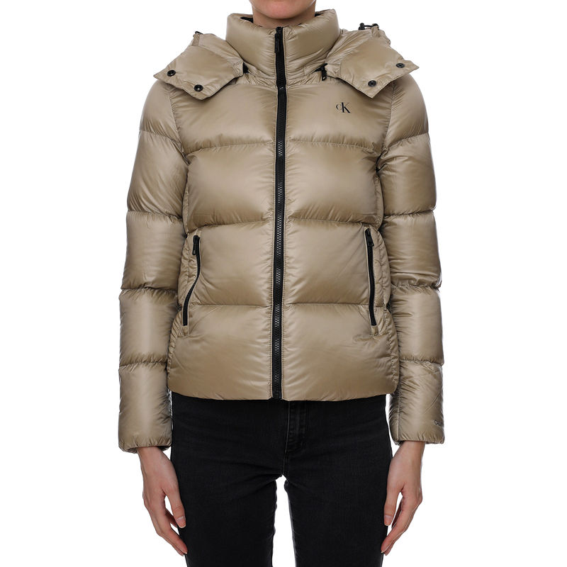 Ženska jakna CALVIN KLEIN SHINY DOWN SHORT PUFFER JACKET