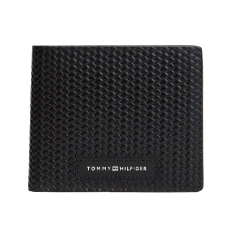 Muški novčanik Tommy Hilfiger Th woven texture cc flap & coin