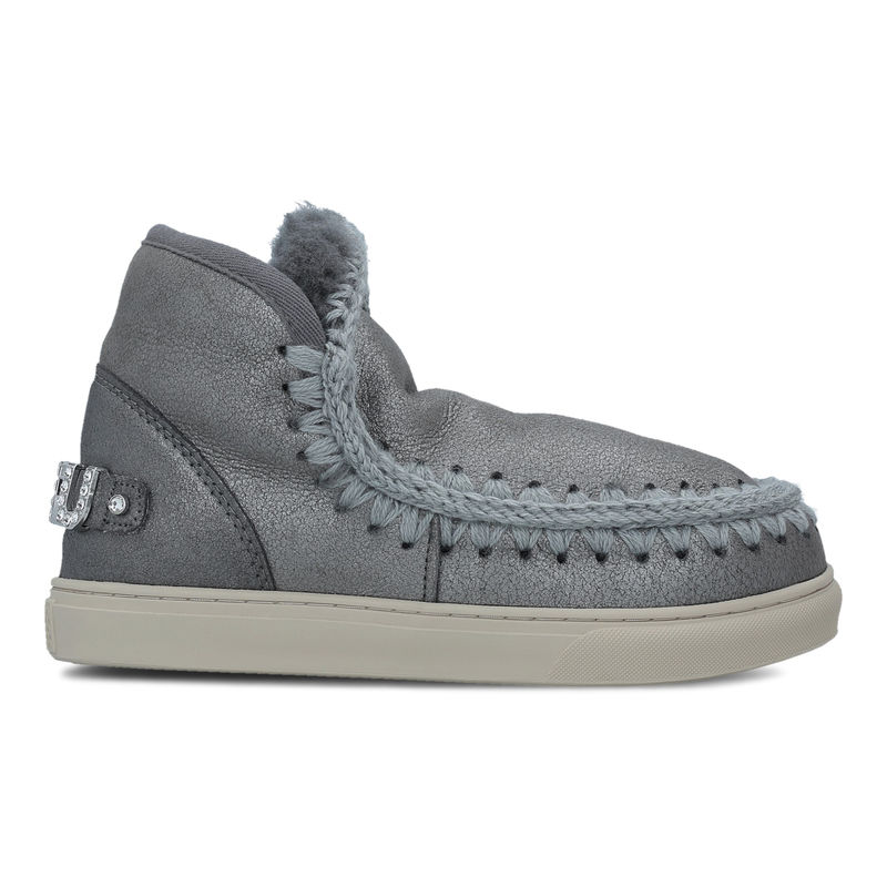 Ženske čizme Mou Eskimo Sneaker With Rhinestones Logo