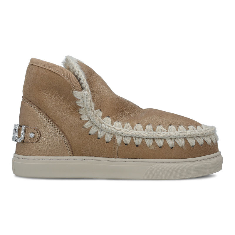 Ženske čizme Mou Eskimo Sneaker With Rhinestones Logo