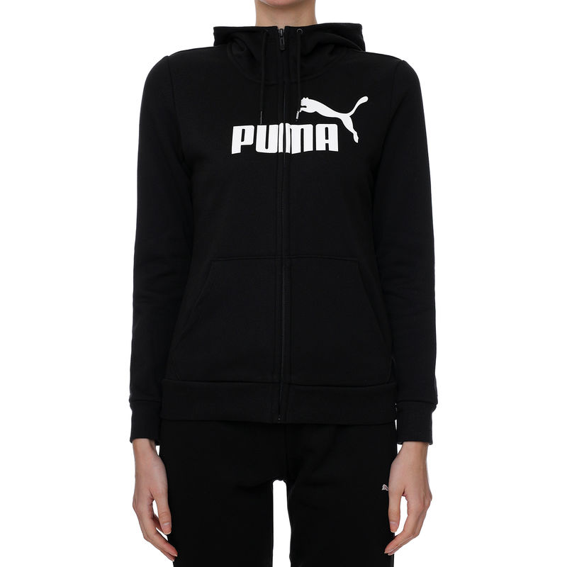 Ženski duks Puma ESS Logo Full-Zip Hoodie FL