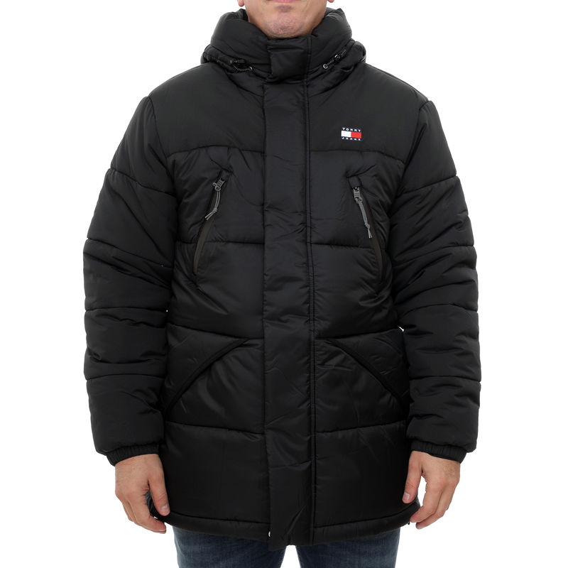 Muška zimska jakna Tommy Hilfiger tjm fabric mix padded parka