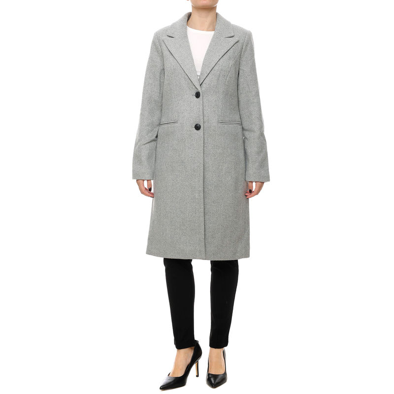 Ženski kaput Vero Moda Blaza Herringbone Long Coat