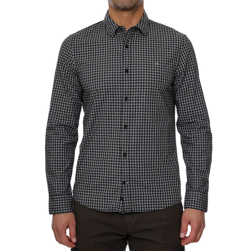 Muška košulja Calvin Klein SLIM FIT SMALL CHECK