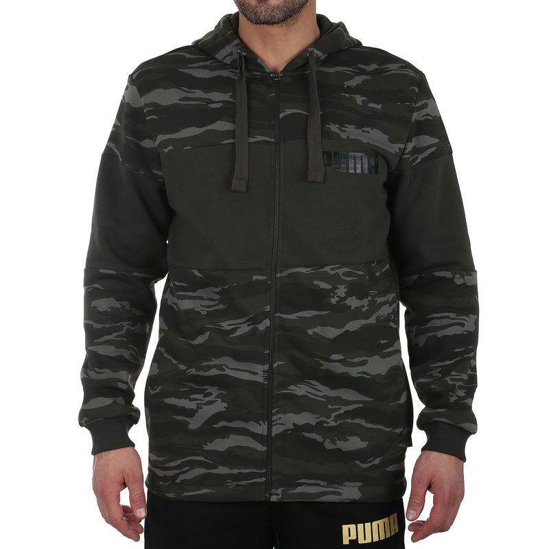 Muški duks PUMA Camo Foil FZ Hoody FL.