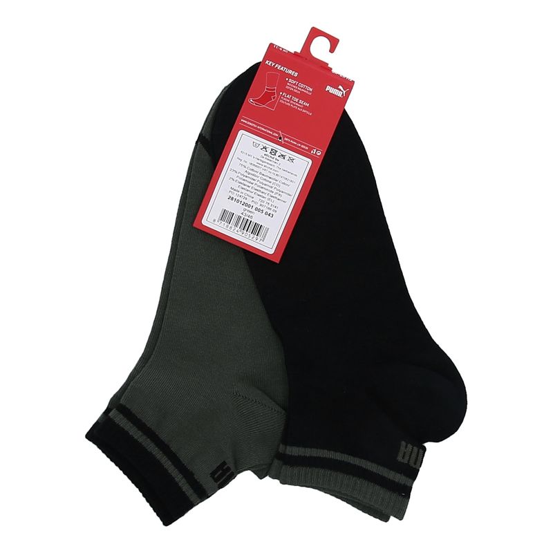 Unisex čarape PUMA HERITAGE QUARTER 2P