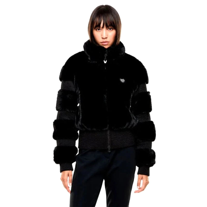 Ženska ski jakna Emporio Armani Ski cortina eco-fur jkt