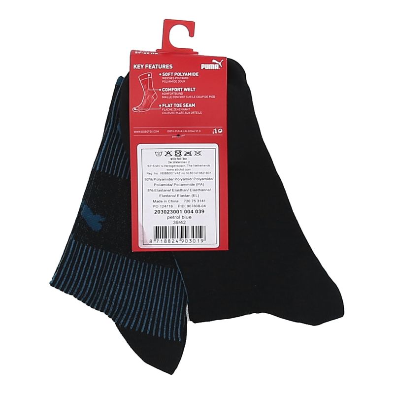 Ženske čarape PUMA WOMEN RIB SOCK 2P