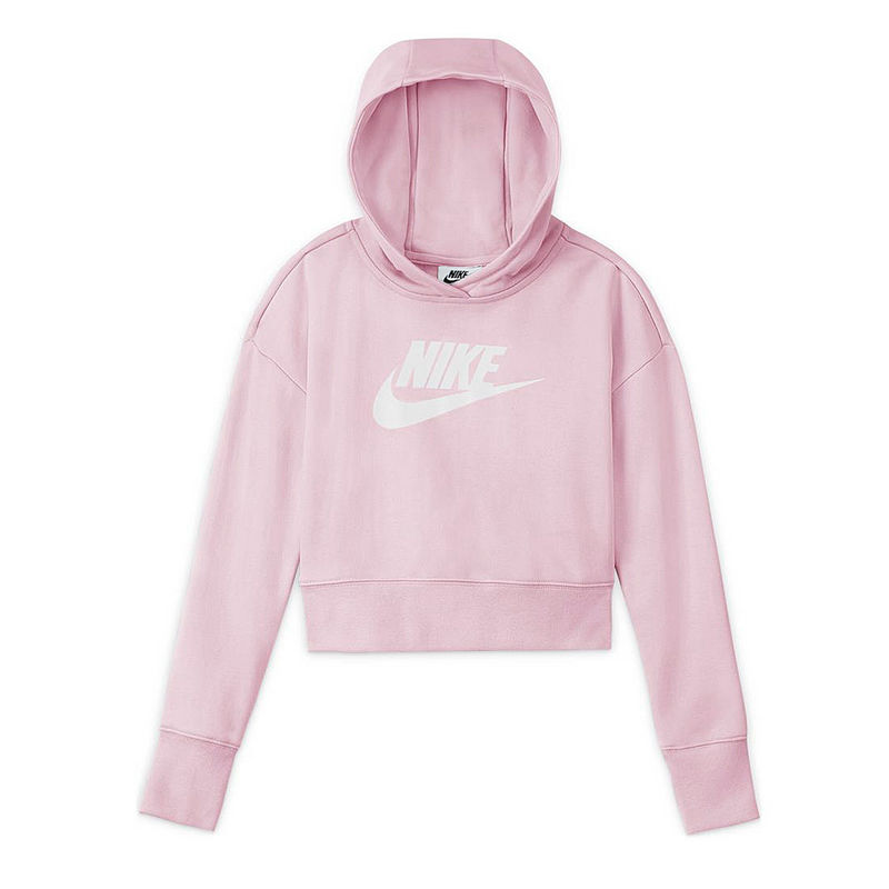 Dečiji duks Nike G NSW CLUB FT CROP HOODIE HBR