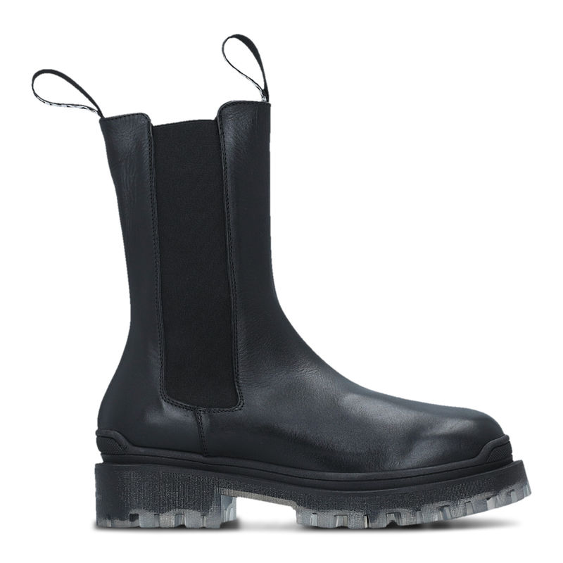Ženske čizme Karl Lagerfeld Biker Ii Long Gore Boot
