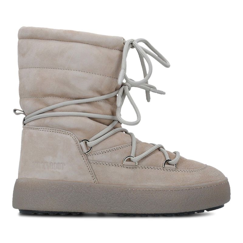 Ženske čizme Moon Boot Ltrack Suede Beige