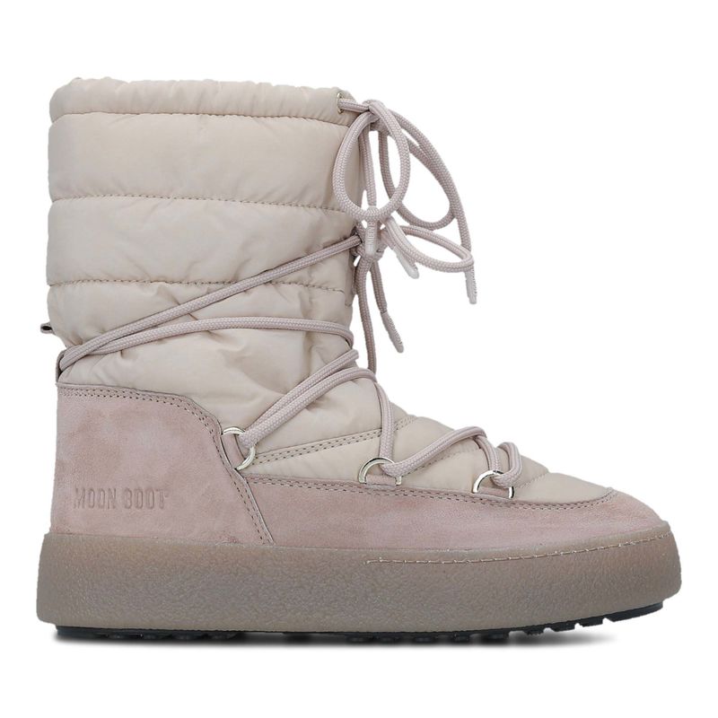 Ženske čizme Moon Boot Ltrack Suede Ny Cipria