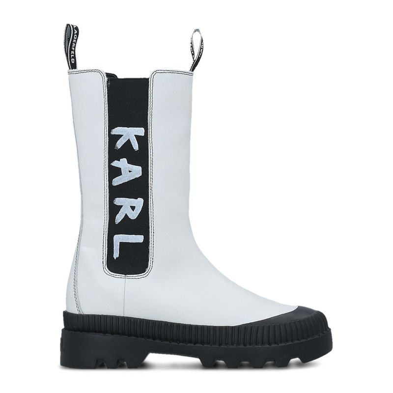 Ženske čizme Karl Lagerfeld Trekka Ii Brush Logo Gore Midi Boot