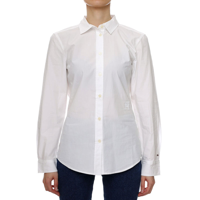 Ženska košulja Tommy Hilfiger MONOGRAM CO REGULAR SHIRT LS