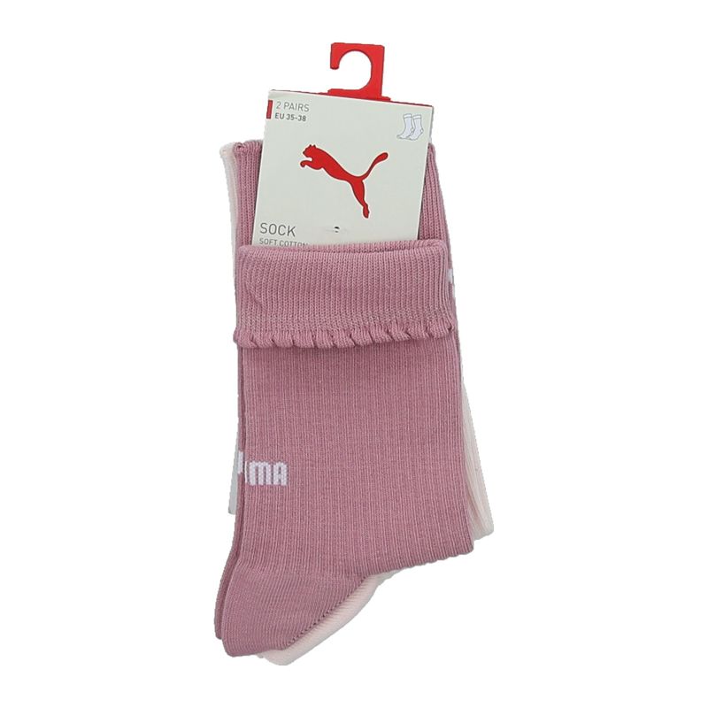 Ženske čarape Puma Women scallop edge sock 2p, 35/38