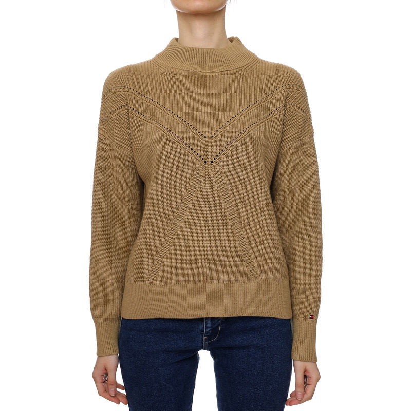 Ženski džemper Tommy Hilfiger COTTON M-NK