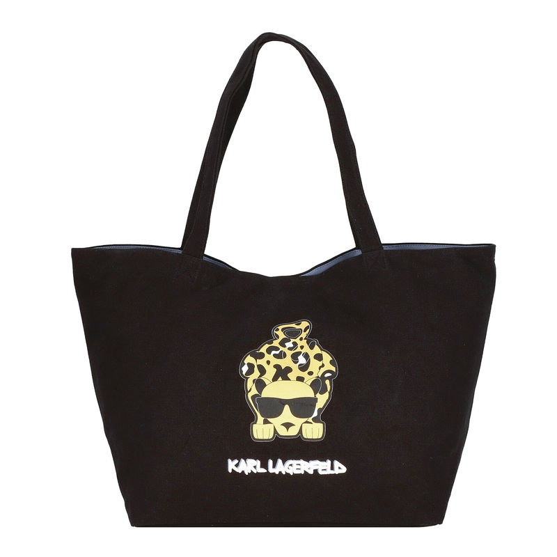 Ženska torba Karl Lagerfeld K/KARLIMALS CANV TOTE CHEETAH