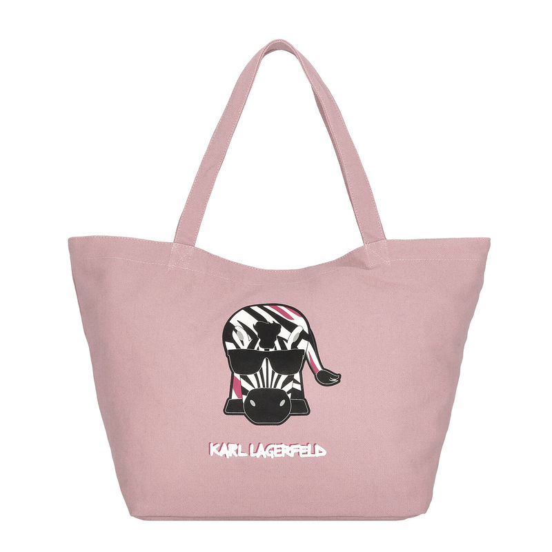 Ženska torba Karl Lagerfeld K/KARLIMALS CANV TOTE ZEBRA