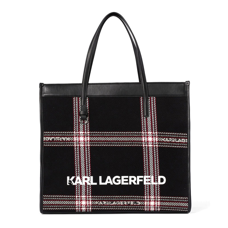 Ženska torba Karl Lagerfeld K/SKUARE CHECK TOTE