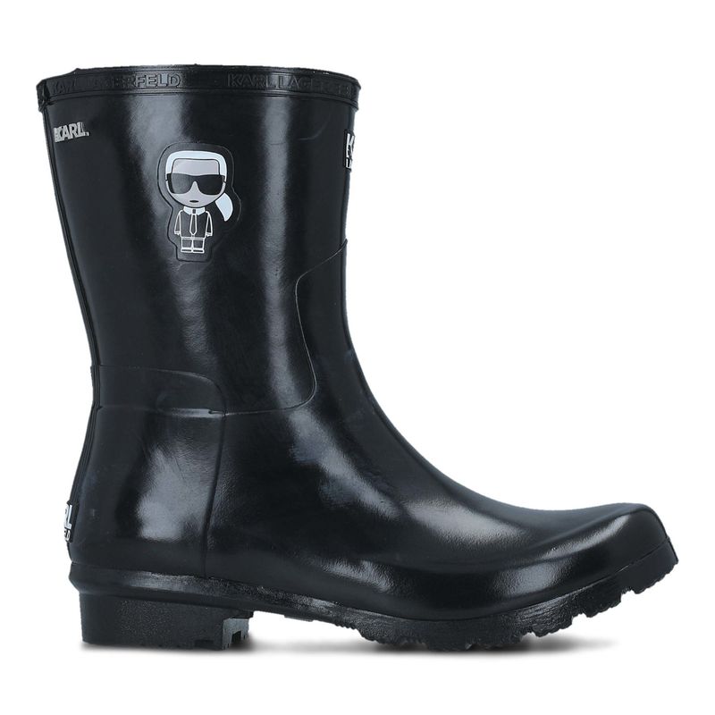 Ženske čizme Karl Lagerfeld Kalosh Ikonic Midi Hi Shine