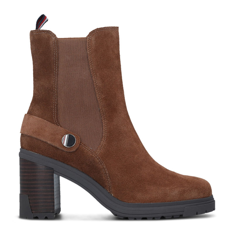Ženske čizme Tommy Hilfiger OUTDOOR HIGH HEEL BOOT