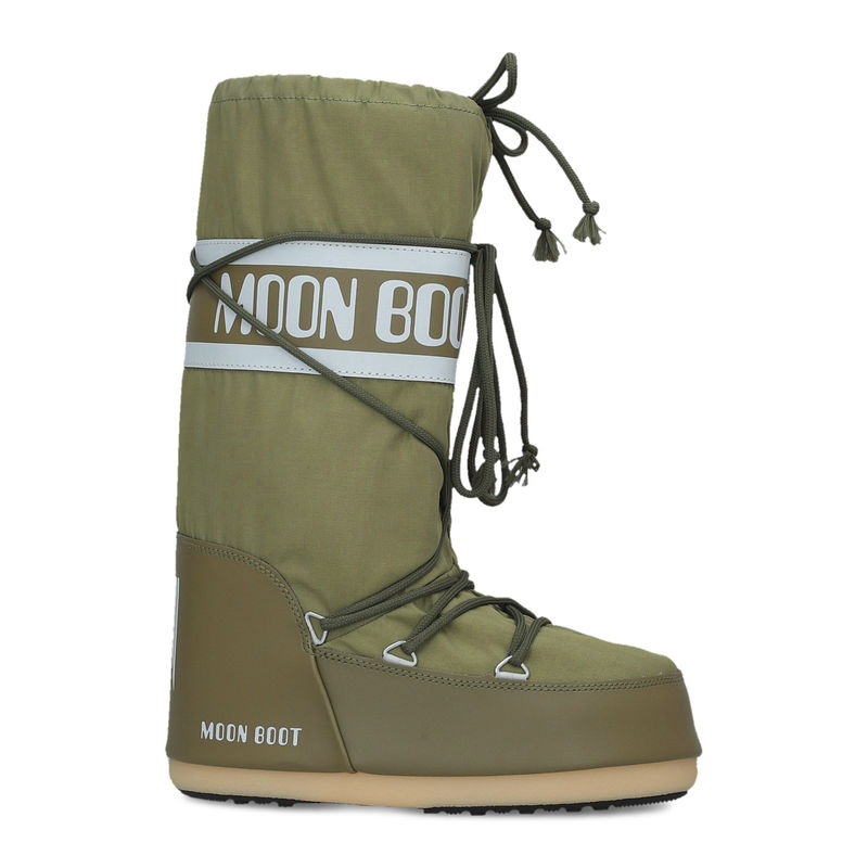 Unisex čizme Moon Boot Icon nylon khaki